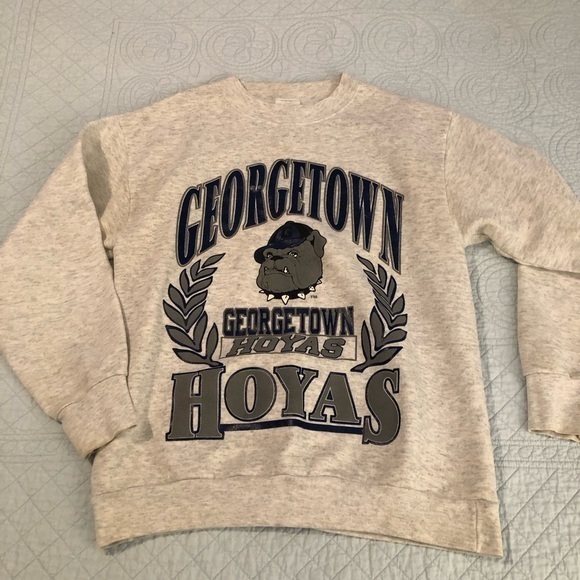 Vintage 90’s Georgetown Hoyas sweatshirt. Size large. - Picture 1 of 10
